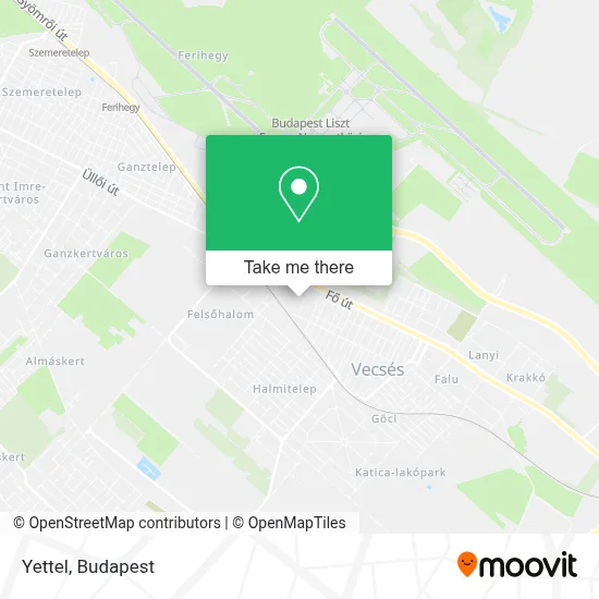 Yettel map