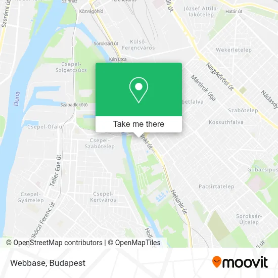 Webbase map