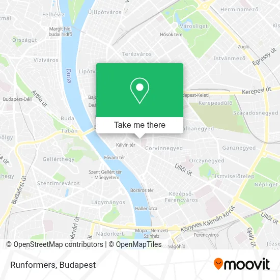 Runformers map