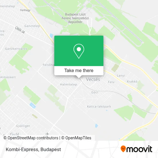 Kombi-Express map