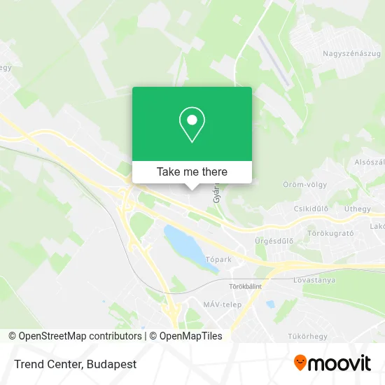Trend Center map