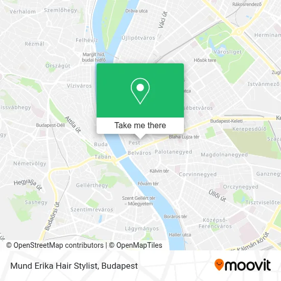 Mund Erika Hair Stylist map
