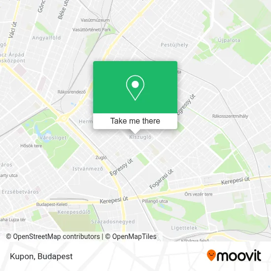 Kupon map
