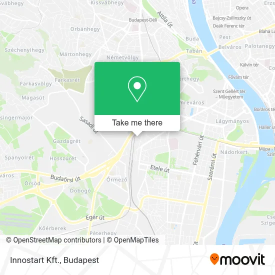 Innostart Kft. map
