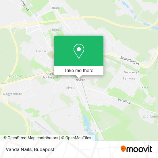 Vanda Nails map