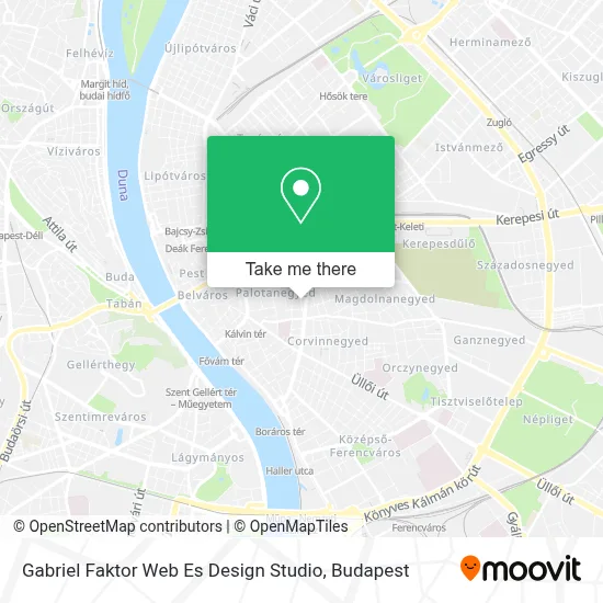 Gabriel Faktor Web Es Design Studio map