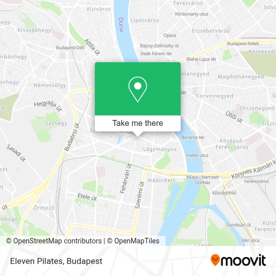 Eleven Pilates map