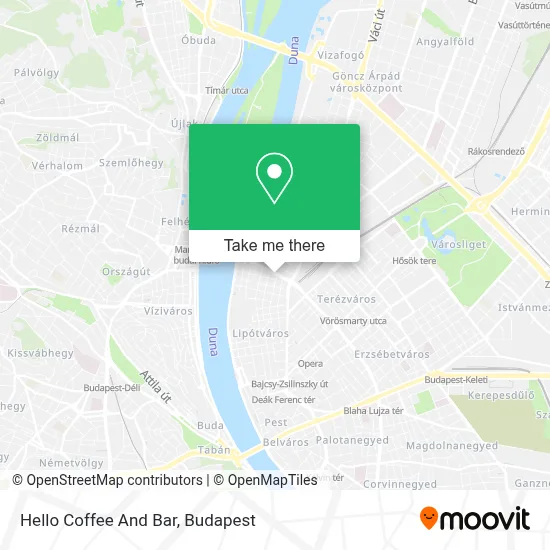 Hello Coffee And Bar map