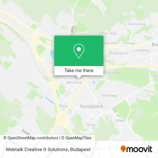 Webtalk Creative It Solutions map