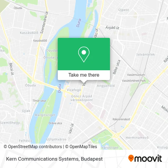 Kern Communications Systems map