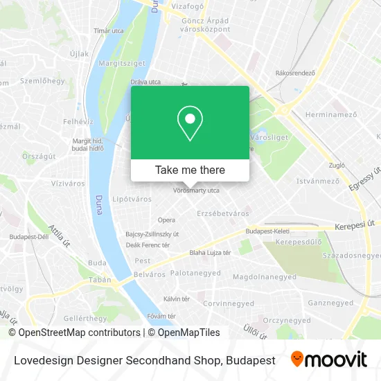Lovedesign Designer Secondhand Shop map