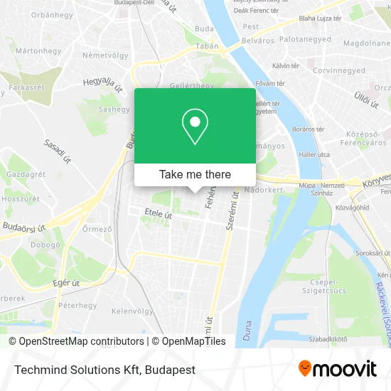 Techmind Solutions Kft map