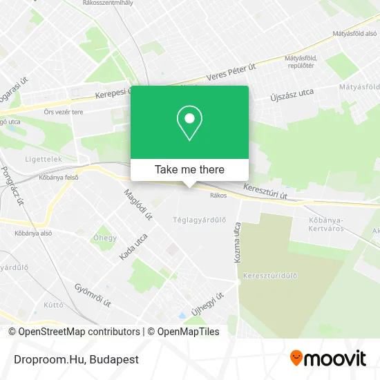 Droproom.Hu map