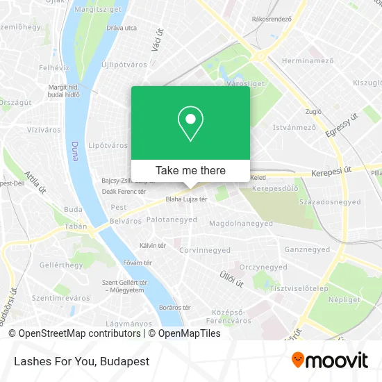 Lashes For You map