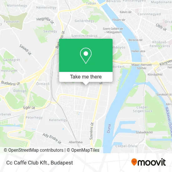 Cc Caffe Club Kft. map
