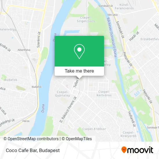 Coco Cafe Bar map