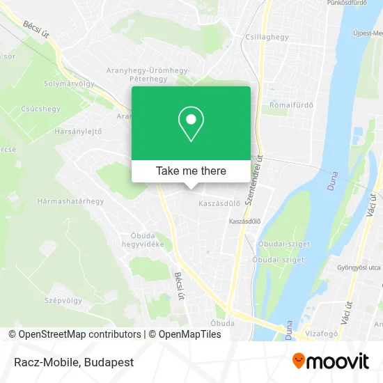 Racz-Mobile map