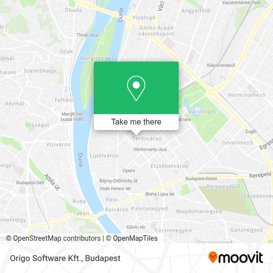 Origo Software Kft. map