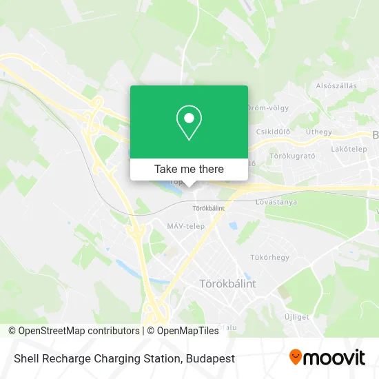 Shell Recharge Charging Station map