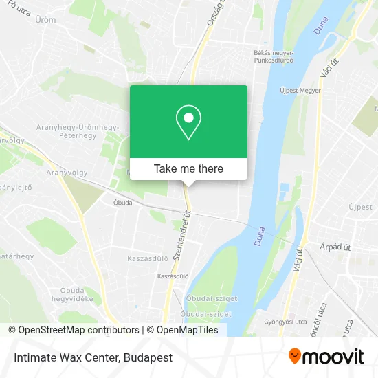 Intimate Wax Center map