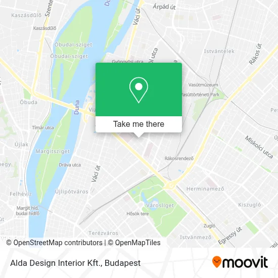 Alda Design Interior Kft. map