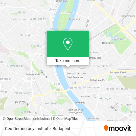 Ceu Democracy Institute map