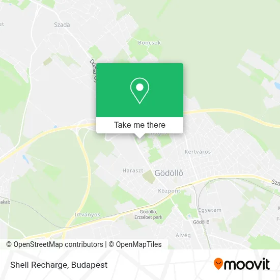 Shell Recharge map