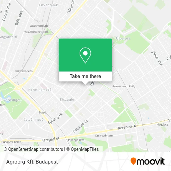 Agroorg Kft map