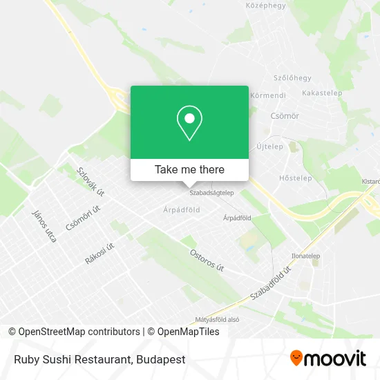 Ruby Sushi Restaurant map