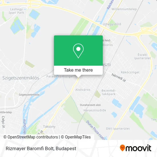 Rizmayer Baromfi Bolt map