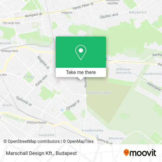 Marschall Design Kft. map