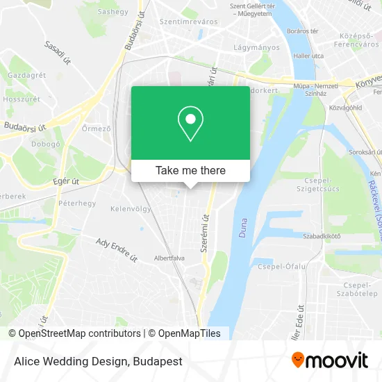 Alice Wedding Design map