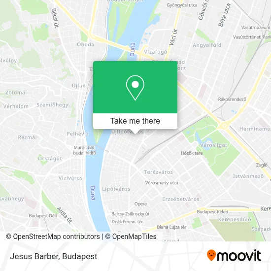 Jesus Barber map