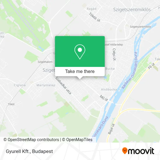 Gyurell Kft. map