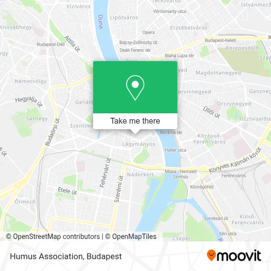 Humus Association map