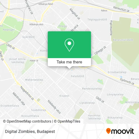 Digital Zombies map