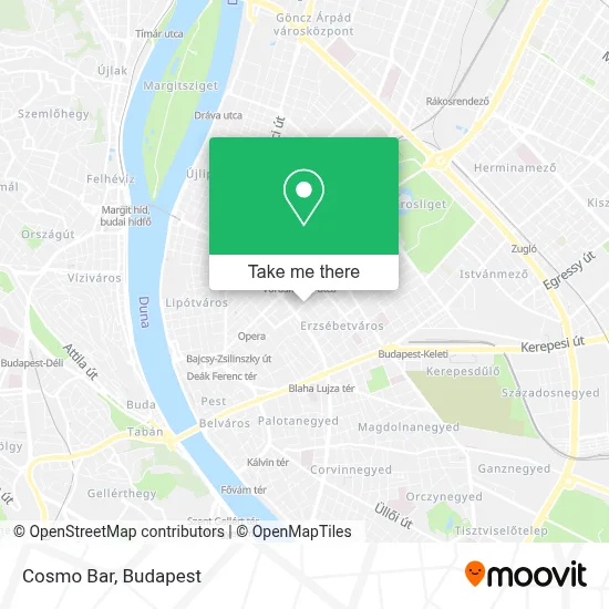 Cosmo Bar map