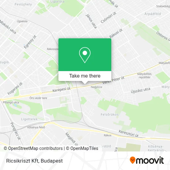 Ricsikriszt Kft map