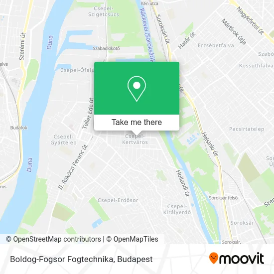 Boldog-Fogsor Fogtechnika map