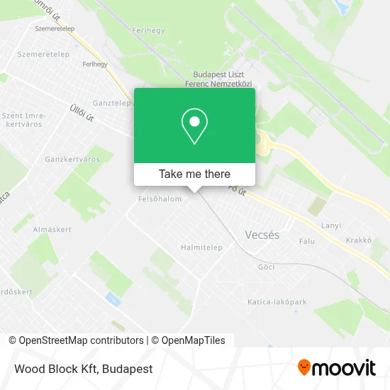 Wood Block Kft map