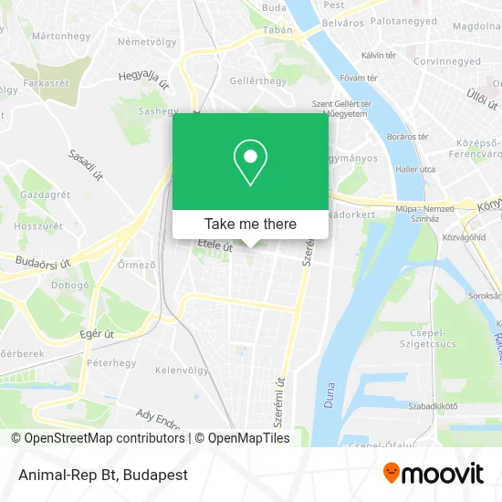 Animal-Rep Bt map