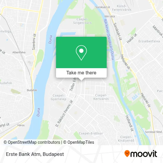 Erste Bank Atm map