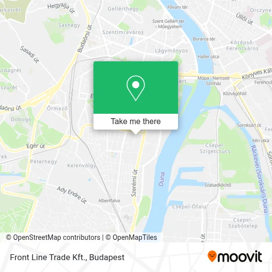 Front Line Trade Kft. map