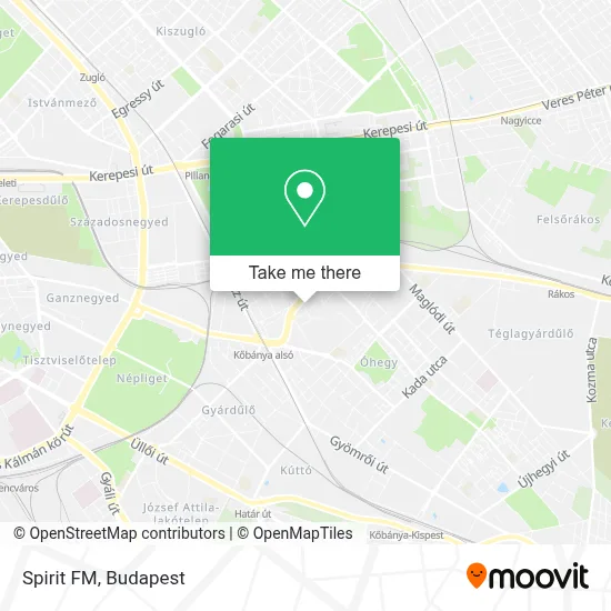 Spirit Fm map