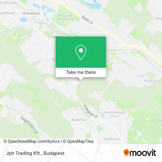 Jph Trading Kft. map