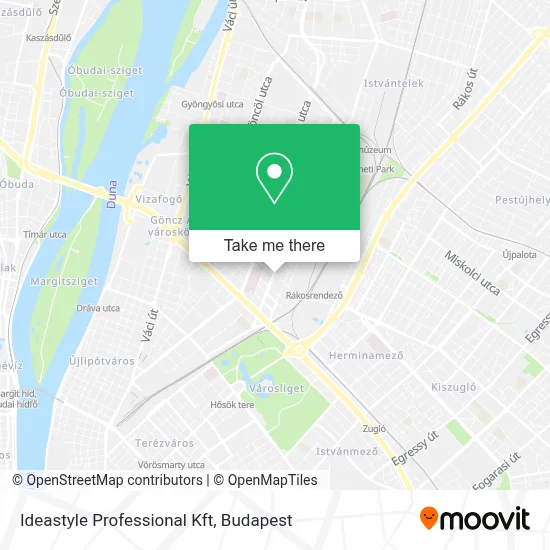 Ideastyle Professional Kft map