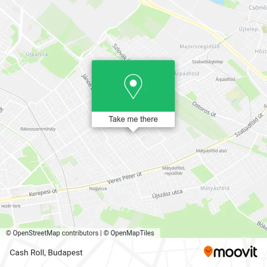 Cash Roll map