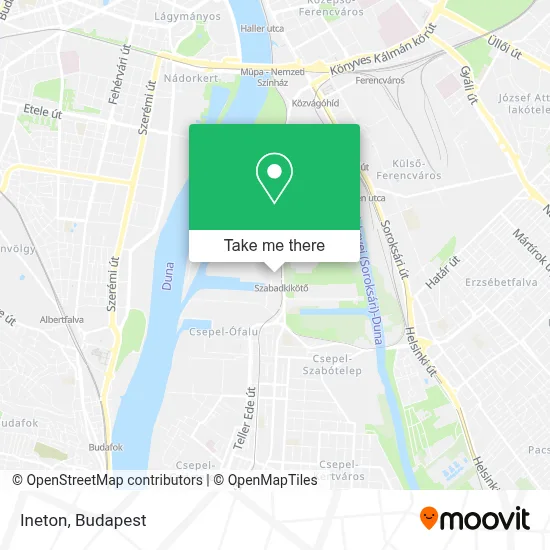 Ineton map