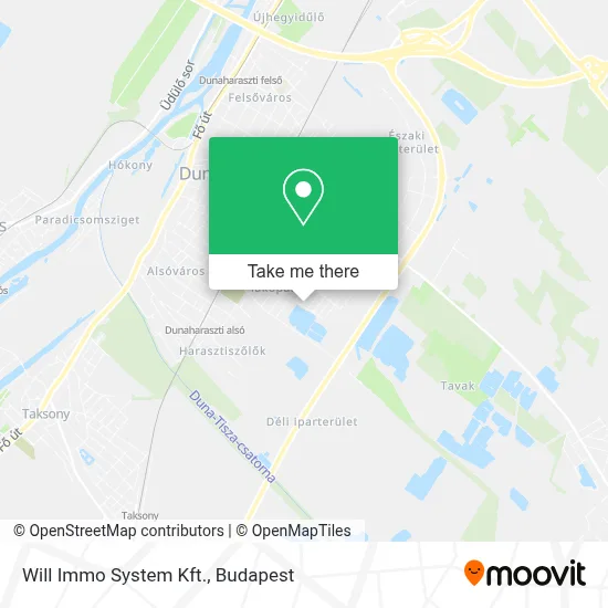 Will Immo System Kft. map