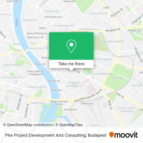 Phe Project Development And Consulting map